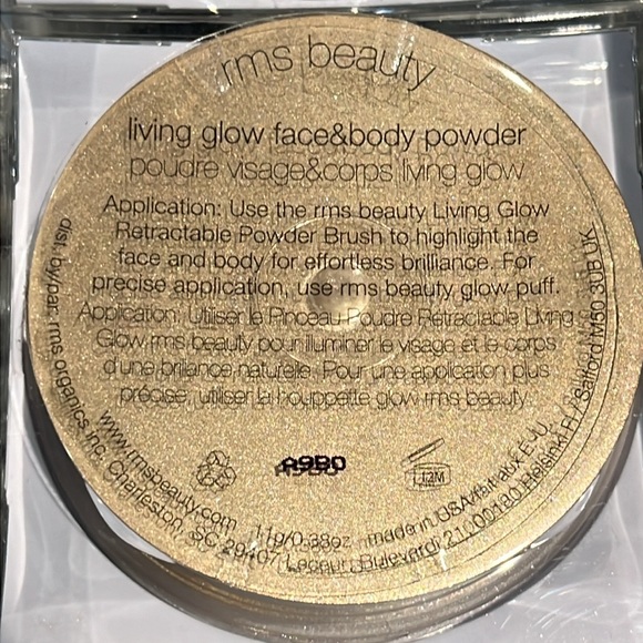 RMS Glow Face and Body Shimmer Powder 11g DISCONTINUED! SEALED!!! - Picture 5 of 8